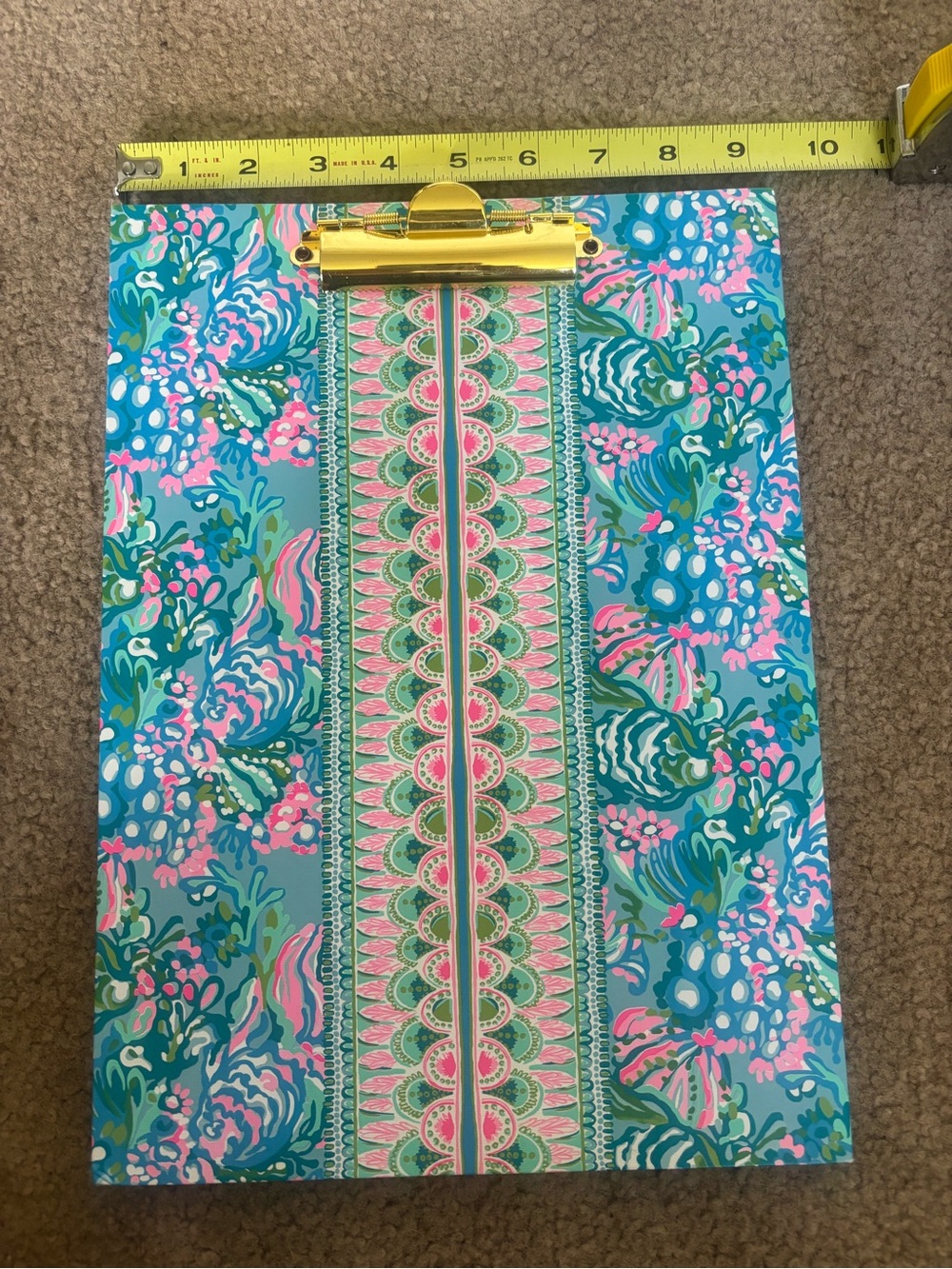 Lilly Pulitzer Clipboard Folder